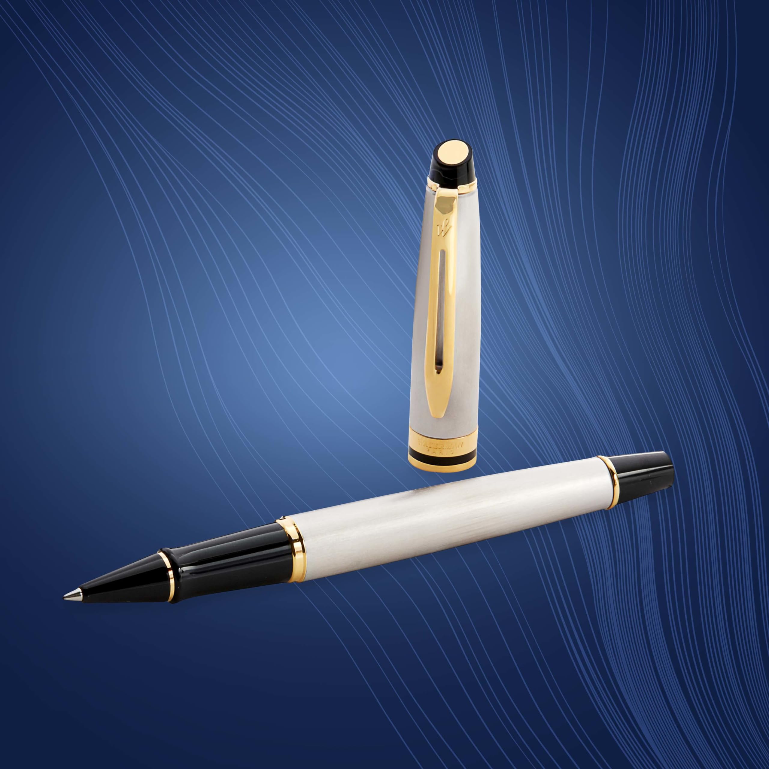 Amazon.co.jp: Waterman Expert Gift Box includes Fine Nib Gold Trim